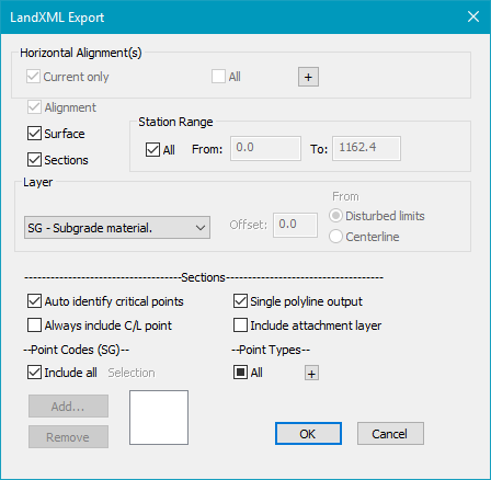 Формат landxml экспорт из автокада